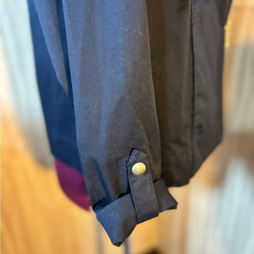 Studio Works Navy Zip-Front Utility Jacket - Picture 6 of 10